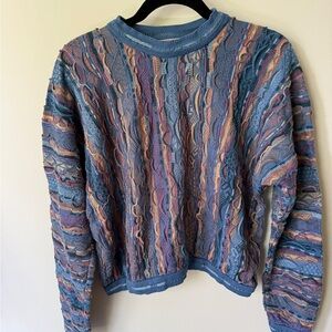Vintage CUGGI Multicolor Crew Neck Sweater